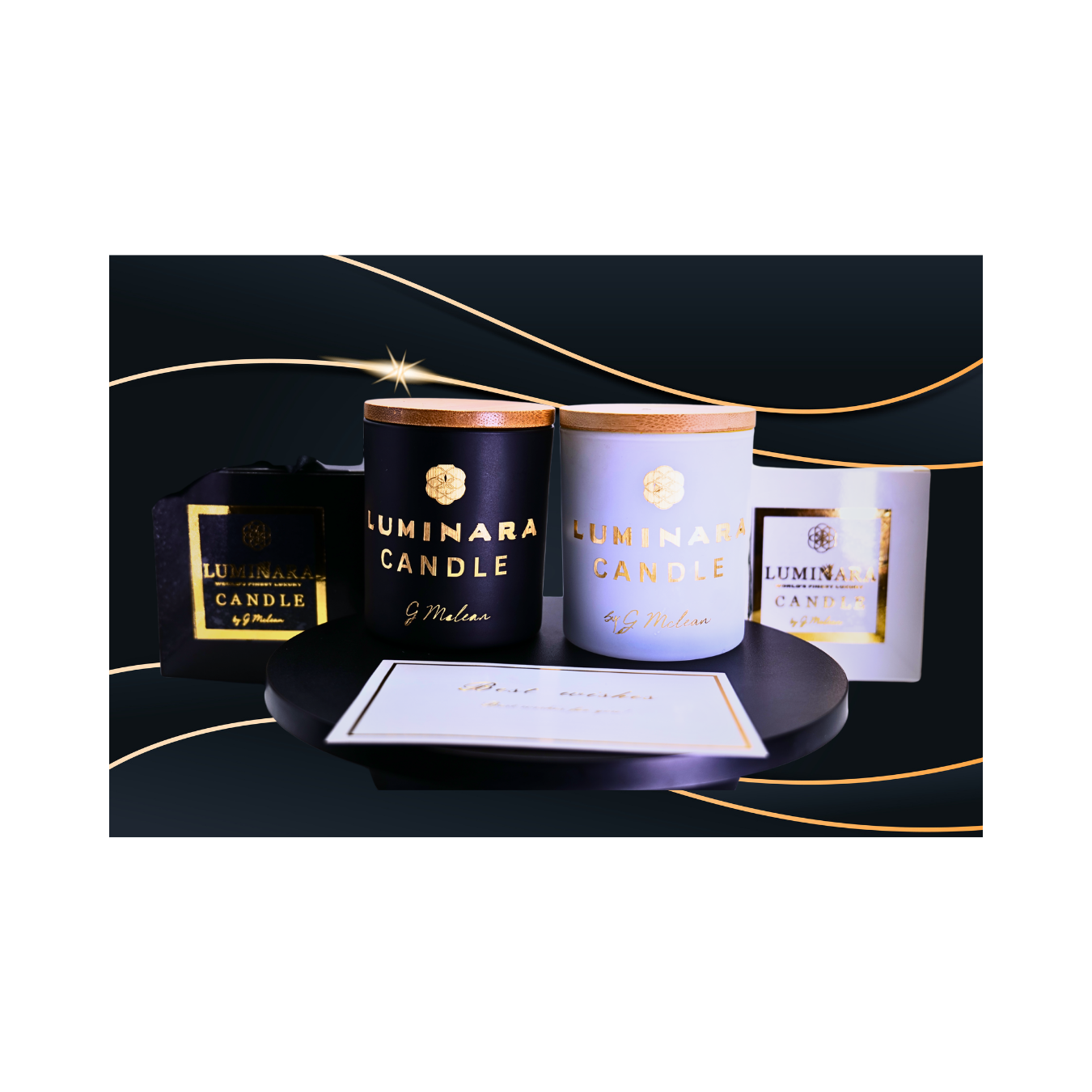10 oz HIGH END LUXURY ORGANIC CANDLE