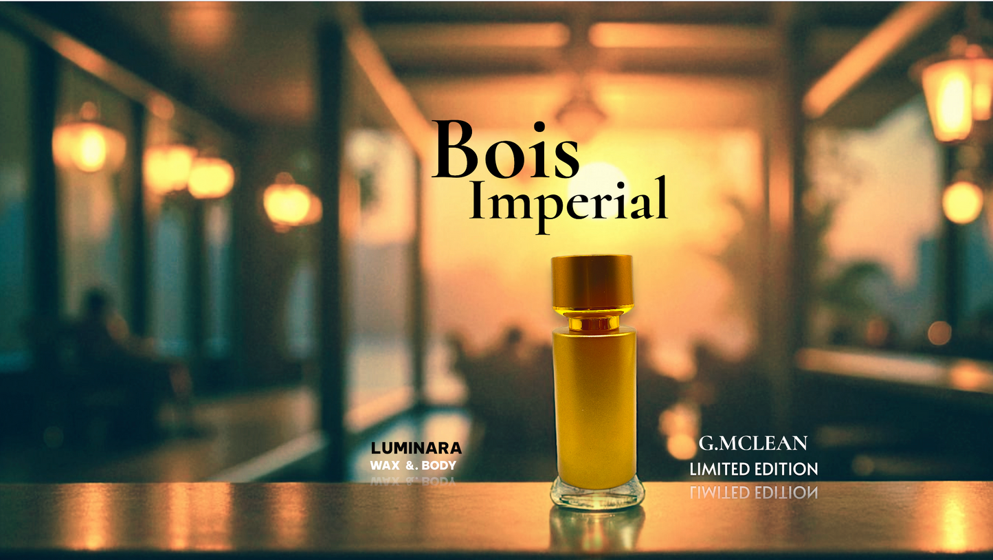 BOIS IMPERIAL BY G.McLEAN DESIGNER OIL BASE EAU D PARFUM FOR MEN